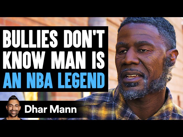 BULLIES Don't Know Man Is An NBA LEGEND ft. @TheLethalShooter | Dhar Mann Studios class=