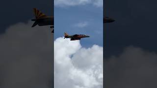 Four Harrier attack jets depart Boeing Field! #shorts #harrier #aviation #attack #military