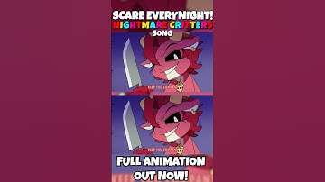 SCARE Everynight! (Nightmare Critters Theme Song) Smiling Critters Poppy Playtime Simon Smoke Shots