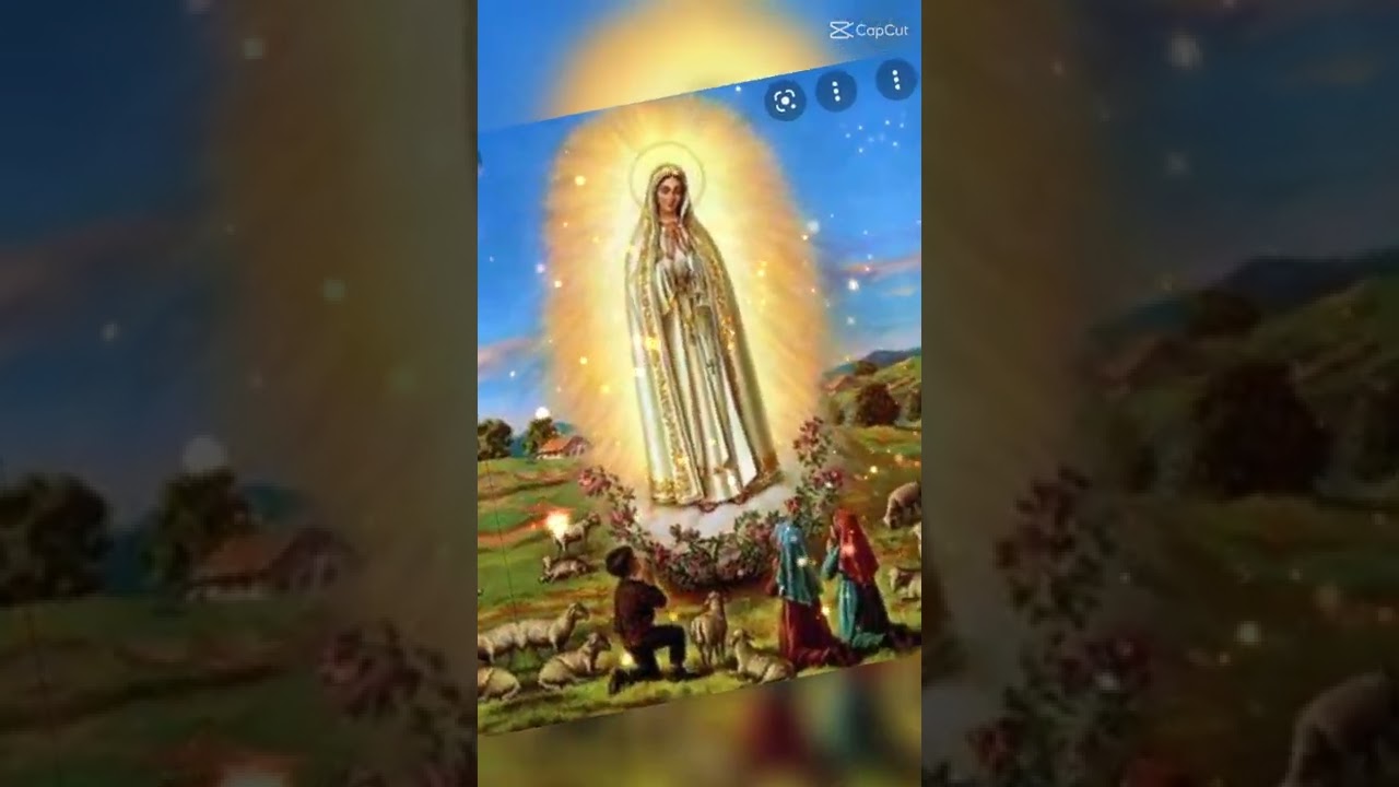 13 de mayo primera aparición de la virgen de Fátima
