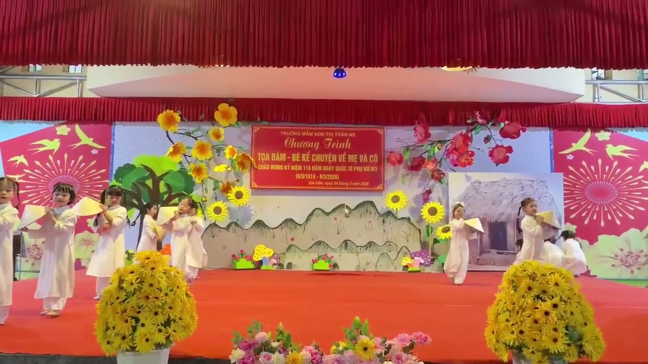 Quà tặng Cô và Mẹ của các Bé trường MN thị trấn Me.