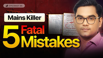 Fatal 5 Answer Writing Framework That Cost You UPSC Mains