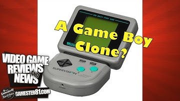 Rare Watara Supervision Handheld Review-  Gamester81