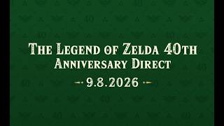 Zelda 40th Anniversary Direct Reaction