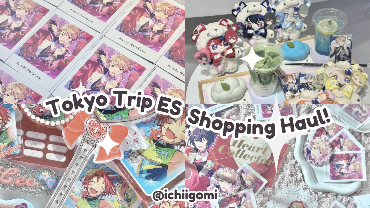 Ensemble Stars Shopping Haul! ( What Haru Got From 11 DAYS in Tokyo! )