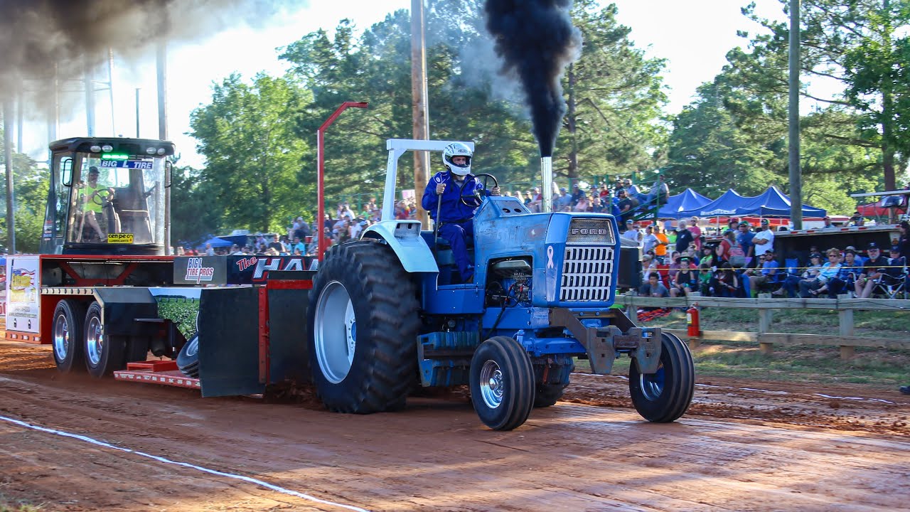 Altered Farm Tractors at Pullin in the Park Victoria Virginia June 2021