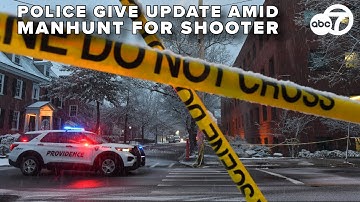 🔴LIVE | Police give update on search for Brown University shooter