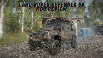 SnowRunner Mod Review | LAND ROVER DEFENDER 90 - EPIC SCOUT FROM ICEBERG!