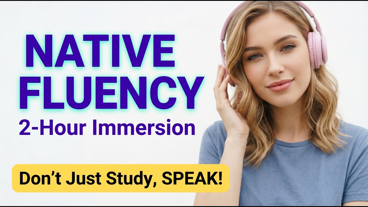 Native Fluency Now: 2 Hours of Immersive English to Transform Your ...