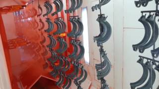 Automatic Powder Coating Line for Fire Parts