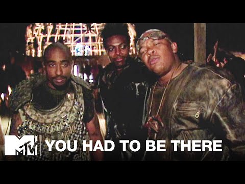 On the Set of 'California Love' w/ Tupac, Dr. Dre & Chris Tucker (1995) | You Had To Be There