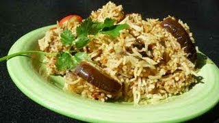 Vangi Bhaath (Rice with Eggplants) Indian Recipe | Show Me The Curry