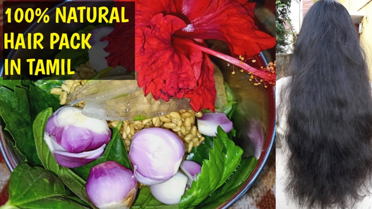 100 hair regrowth pack hibiscus hair pack DIY in tamil Ani's