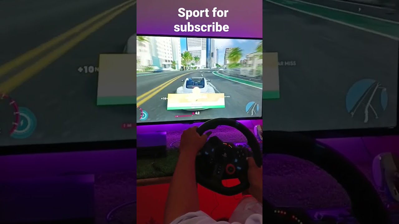 The crew 2 gameplay with Logitech g29 