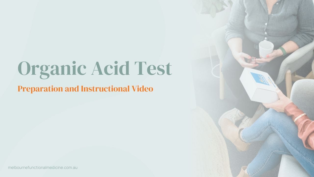 RN Labs Organic Acid Test instructions video YouTube