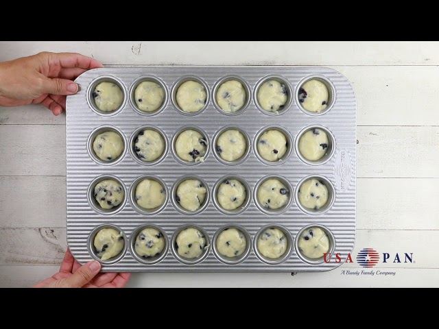 USA Pan 24 Mini Cupcake Pan – Breadtopia