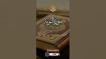 [سورة التوبة: ]  Qurantranslation 🎶♥️✅️ قرآن #اكسبلور #لايك #حالات_واتس