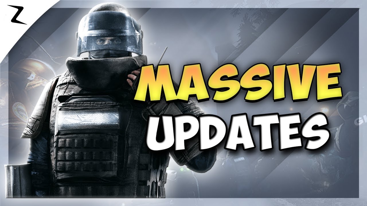 Massive Game Updates! - Rainbow Six Siege