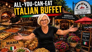 This All-You-Can-Eat Italian Buffet Feels Like Sicily! 🇮🇹