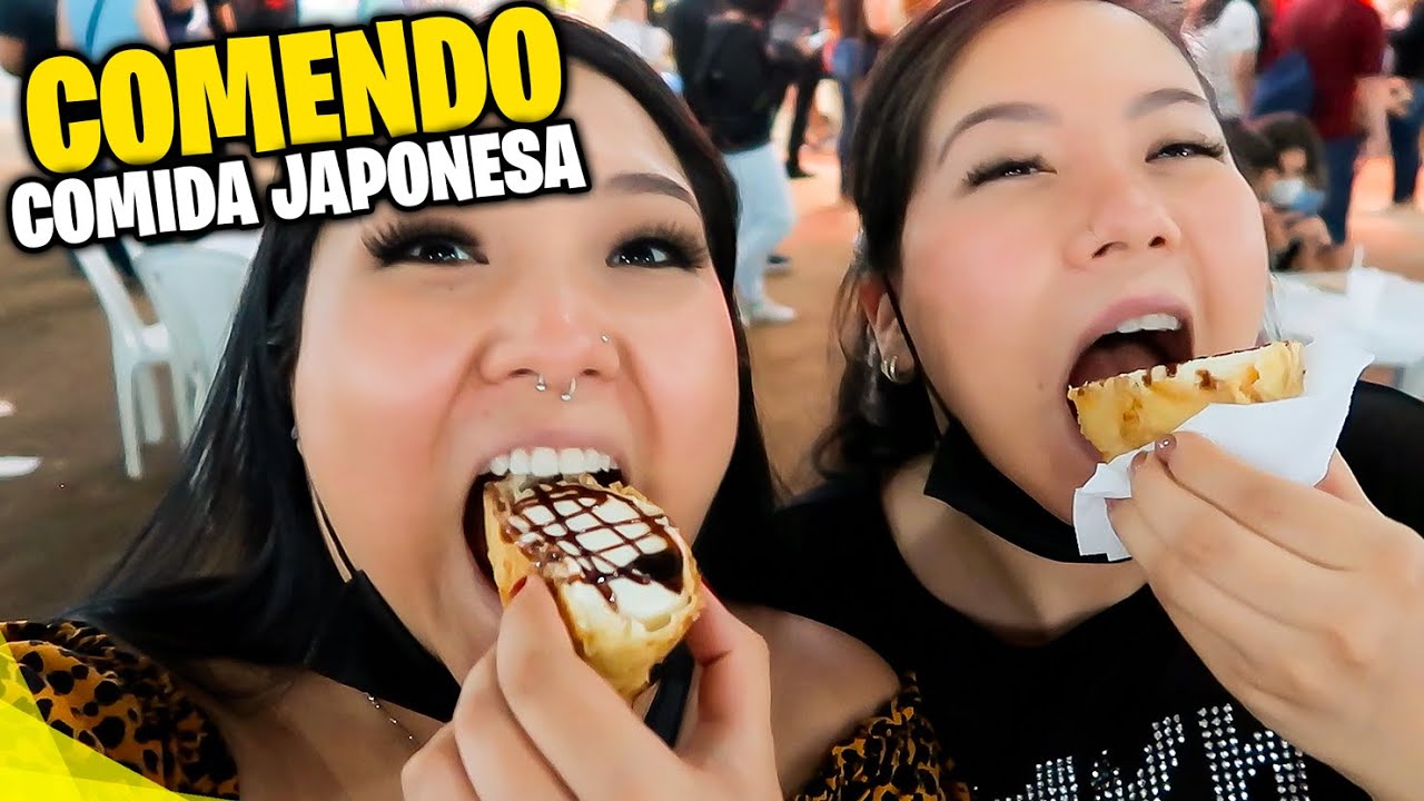 VLOG: COMENDO MUITA COMIDA JAPONESA | Blog das irmãs - YouTube