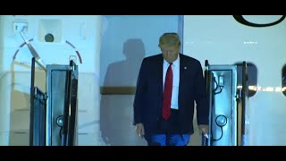 Trump in Las Vegas Sunday Morning, quick stop ahead of Carson City rally later today