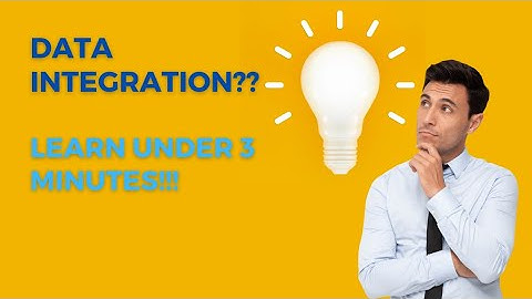 What is Data Integration in Data Mining??