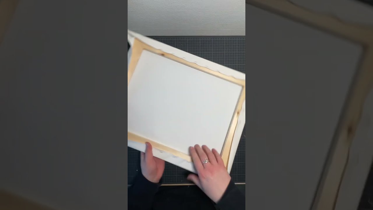 How To Stretch A Canvas Over Frame Shorts