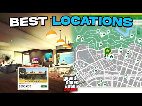 Best APARTMENT LOCATIONS To Be Owning In GTA Online