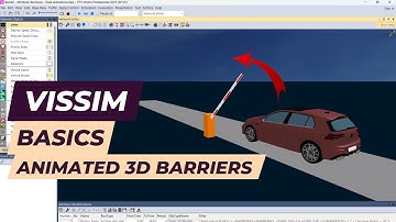 Vissim Tutorial - How to add animated 3D barriers