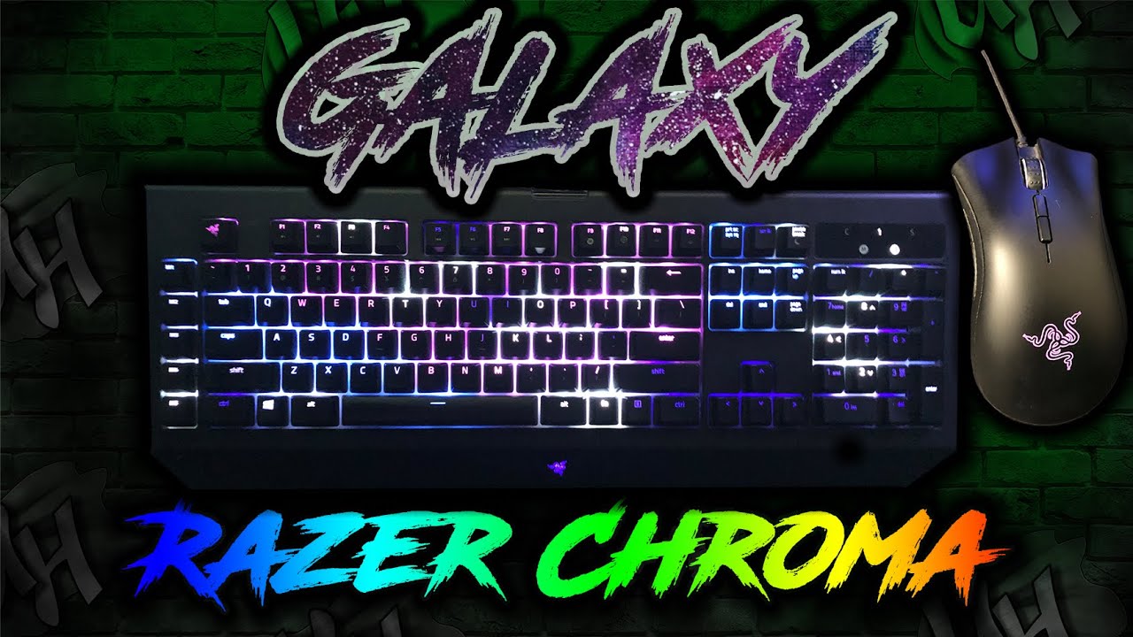 Mew Mew pust Pasture Galaxy Keyboard Lighting on Razer Chroma Keyboard | How to | Download Link  - YouTube