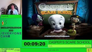 Casper's Scare School Any% by ViperUK in 12:45 - InstaSpeedathon 2023 #9
