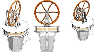 Project 43 Complete: | Low Temperature Stirling Engine Kit | #solidworks #tutorial #cad #drawing Profile