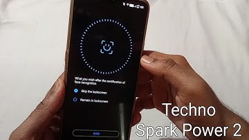 Tecno Spark Power 2 Lock Screen,Fingerprint & Face Unlock Settings