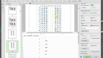 Using Able2Extract Custom Mode to improve DRAM SpreadSheet conversion