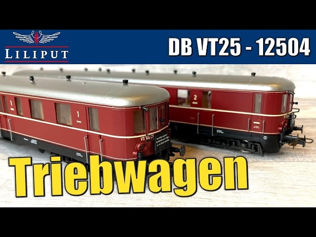 Amazing model! Liliput DB 2 Car EMU Triebwagen Electric Multiple