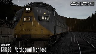 CRR 95 - Northbound Manifest - Clinchfield Railroad - F7 - Train Sim World 2