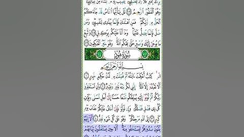 سورة هود مكتوبة ماهر المعيقلي براوية حفص عن عاصم Surah Hud Maher Al Muaiqly