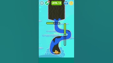 ASMR gameplay save the fish!game 🎮 very satisfying and relaxing ASMR game #shorts