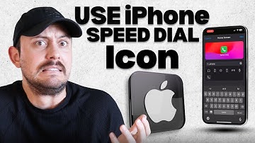 How to Add a Speed Dial Icon on iPhone Home Screen