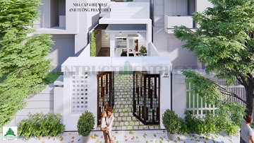 THIẾT KẾ NHÀ CẤP 4 HIỆN ĐẠI GIÁ RẺ PHAN THIẾT