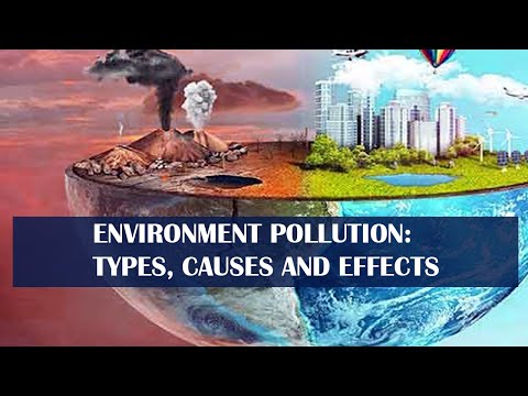 Video: Physical environmental pollution: types, sources, examples