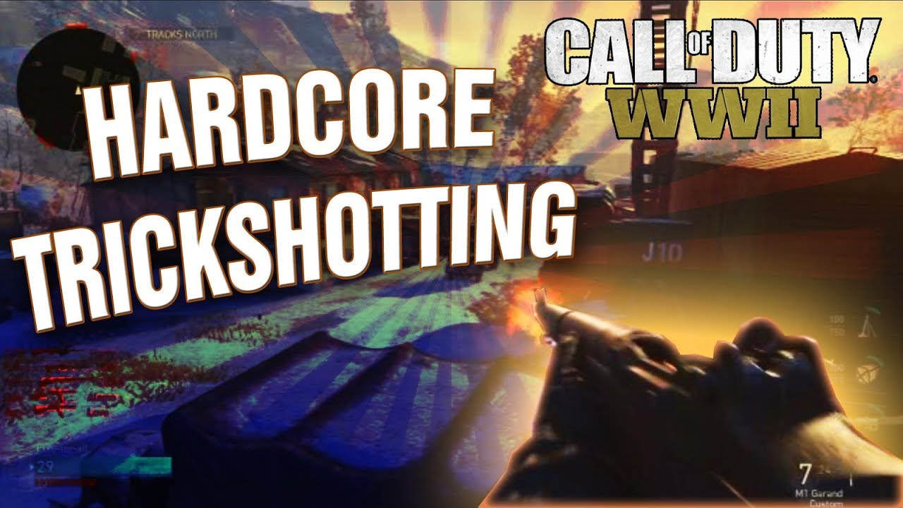 WW2 HARDCORE FFA TRICKSHOTTING (2 SHOTS!)