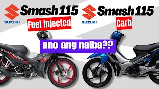 Suzuki Smash 115 FI vs Suzuki Smash 115 Carb | Side by Side Comparison | Specs & Price | 2023