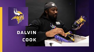 My Cause My Cleats Dalvin Cook Unboxing Custom Cleats Minnesota Vikings
