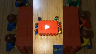 YouTube Logo made from Lego || Infinity Blocks