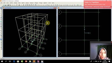 Tutorial Permodelan Struktur 3D Frame dengan Aplikasi SAP 2000 v.14