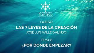 Curso GRATIS: Las 7 Leyes de la Creación - 2 ¿Por dónde empezar? / José Luis Valle by Jose Luis Valle 595 views 4 months ago 3 minutes, 55 seconds