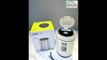 0827788333 Thùng rác cảm biến thông minh 6L Docomo X Sensor EKO EK9286R