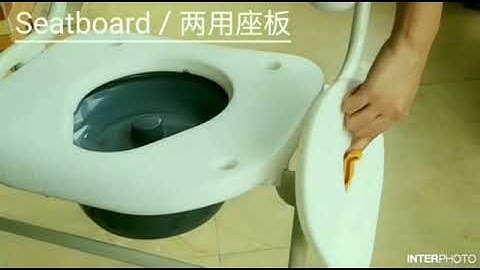 3 in 1 Shower Commode Chair with Toilet Seat Raiser KJT739S