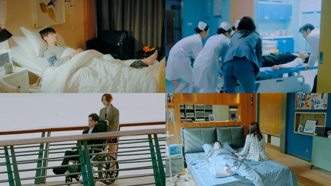 he felt excruciating pain and was injured many times. sick male lead cdrama hurt leg amputation